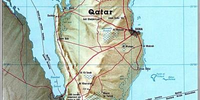 Mapa ng qatar kalsada 